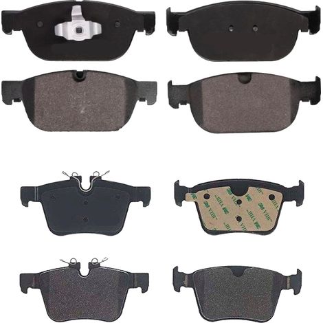 KIT PASTIGLIE FRENO ANTERIORI E POSTERIORI compatibile con VOLVO XC 90 II (256) / PASTIGLIE FRENANTI AUTO OEM P 86 027,P 86 029 / SOSTITUZIONE DIRETTA / BASSA POLVERE / SILENZIOSO
