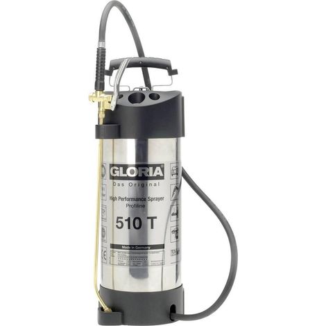 Gloria 510 T Profiline Pulverizador Acero Inoxidable 10 L