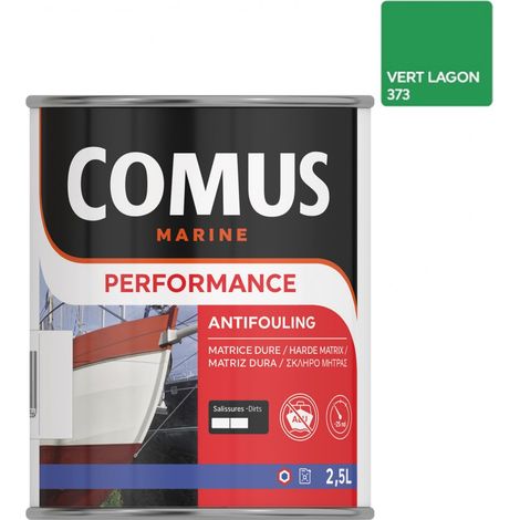 PERFORMANCE NB VERT LAGON 2,5L - Antifouling tous bateaux et coques (sauf aluminium) - COMUS