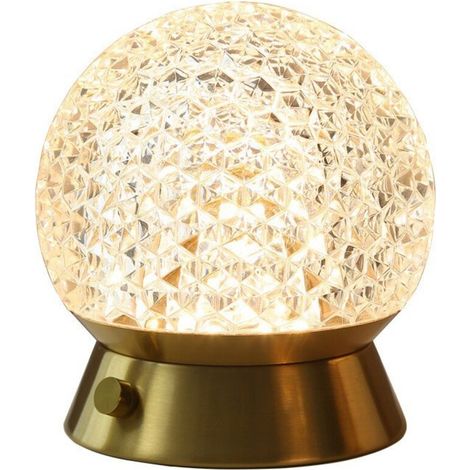 Lampe de table sans fil, lampe à piles rechargeables, décor de pièce à côté de la lampe, LED à intensité variable en continu (1/5)