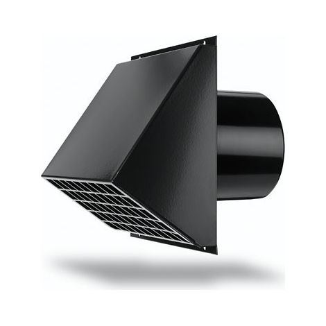 DucoFlex Grille murale extérieur gris anthracite D160 DUCO 0000-4584 (1/2)