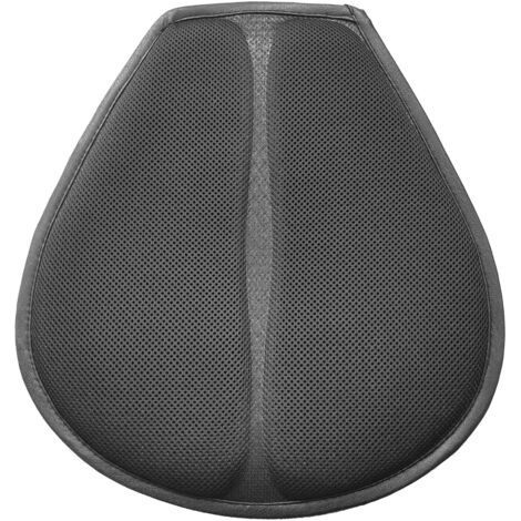 Coussin de selle en gel Yctze à cinq couches – Tissu en maille respirant et rafraîchissant – Coussin de moto I-Vibration – Accessoire de moto en gel confortable