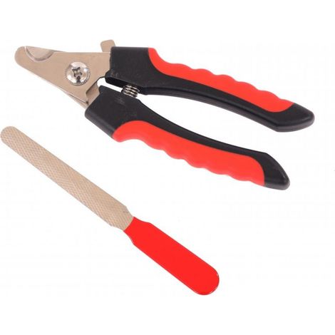 Oypla Professional Pet Nail Grooming Clippers Safety Guard with Nail File (1/5)