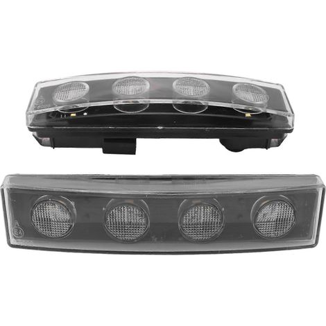 Feux LED blancs 24 V pour pare-soleil de toit de camion Scania, clignotants et feux d'angle, références 1798980 et 1910437 (1/4)