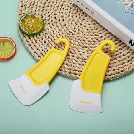 Set di raschietti in silicone (set da 2 pezzi) - raschietti resistenti al calore, adatti per padelle antiaderenti. (1/5)