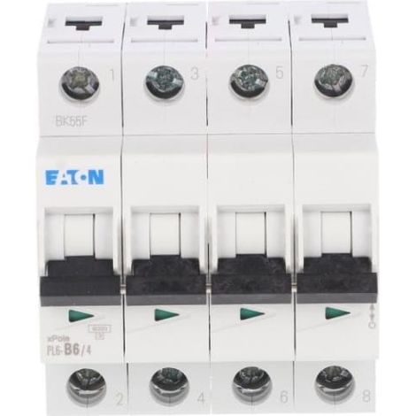 Disyuntor 4P B 6A 6kA AC PL6B64 166505