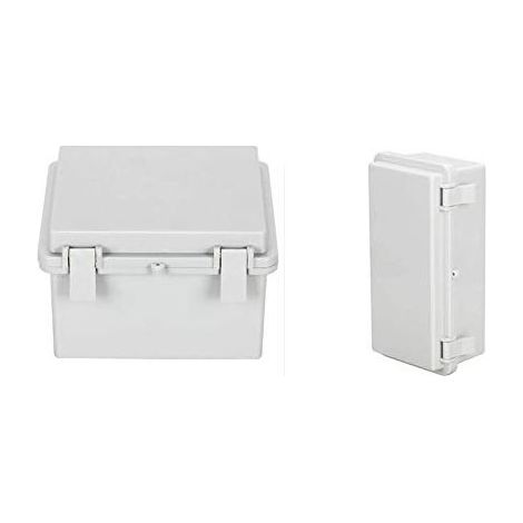 Boîte de jonction électrique - Boîte en plastique - Boîte étanche - Connecteur de câble (150x100x70)