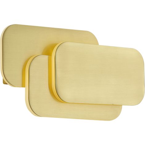 QAZQA Moderne Wandleuchte Messing inkl. LED 3-Stufen-Dimmbar -