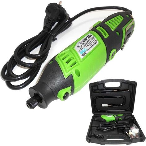 Miniutensile rotativo/Minitrapano/Smerigliatrice 170W tipo DRIMEL + 40accessori