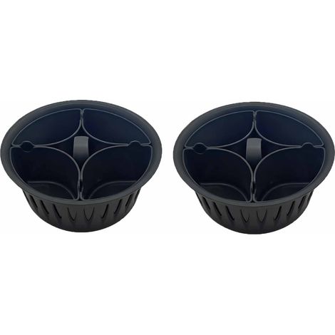 Cuiseur à œufs 2 en 1 avec support à œufs - Compatible avec Thermomix TM5, TM6 et TM31 - Sans BPA - Cuisson de 4 œufs durs ou 6 œufs à la coque - Cuiseur à œufs inclus (lot de deux) (1/5)