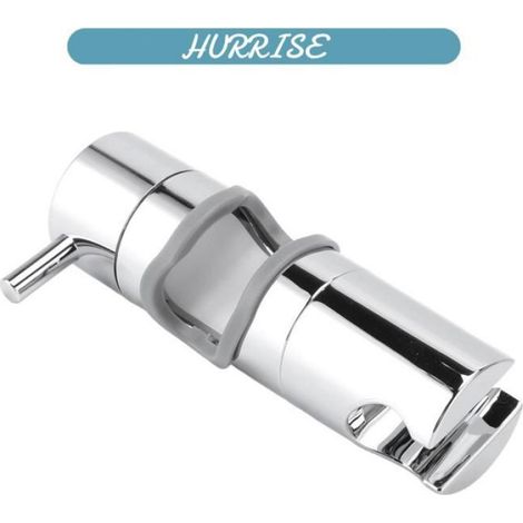 Support De Pomme De Douche - Réglable En Hauteur - Universel Pour Rails De Douche 18 À 25 Mm - Rotation 360° - ABS - 1 Pièce (1/5)
