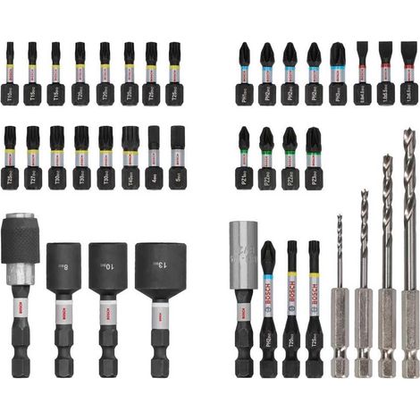 Bosch PRO Wood kit 40 piezas acero HSS duradero