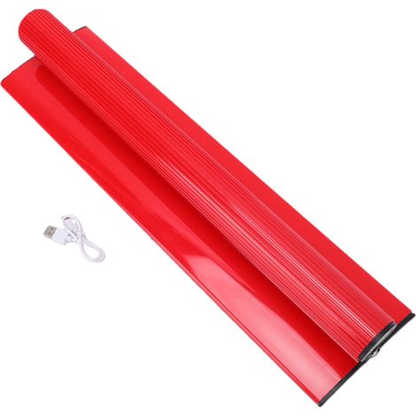Ponceuse manuelle avec éclairage LED, support de papier de verre auto-agrippant, bloc de ponçage manuel pour le travail du bois et les murs.