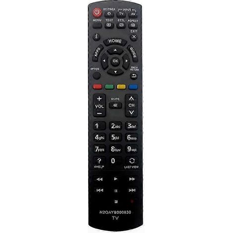 Télécommande Infrarouge de Remplacement pour TV Pana, Portée 10m, Compatible Téléviseurs, Contrôle à Distance Universel, Précision Optimale (1/5)