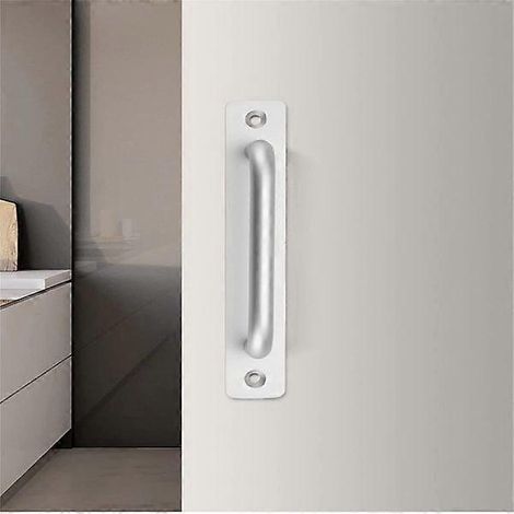Poignées de porte coulissantes en alliage d'aluminium de 128 mm (5,8 po) pour grange