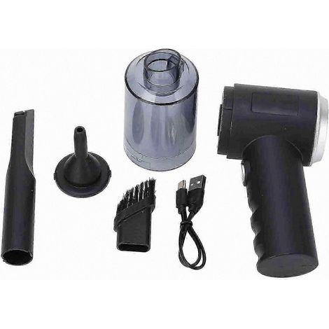 Mini aspirateur portable pour clavier, voiture et bureau, avec une forte aspiration et une batterie rechargeable. (1/5)