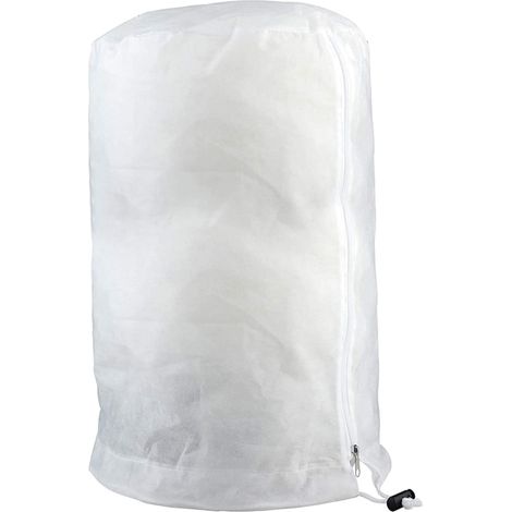 1 Pièces Voile D'hivernage Plante 120×180cm Blanc, Housse de Protection pour Plantes, Jardin Vegetaux Sac Hiver Tomate Tissu Non Tissé (1/5)