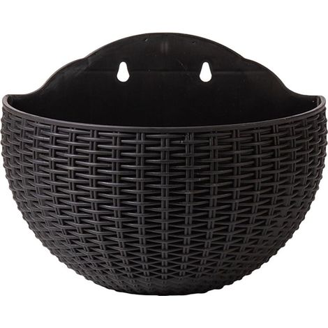 Pot de fleurs suspendu, pot de fleurs vertical pour accrocher, multiple pièces pour décoration murale et jardin (1/5)