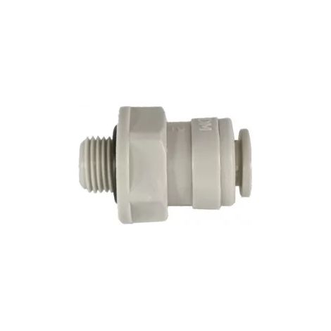Raccord Push-Fit Droit Male Filetage 1/8 et Tube 1/4