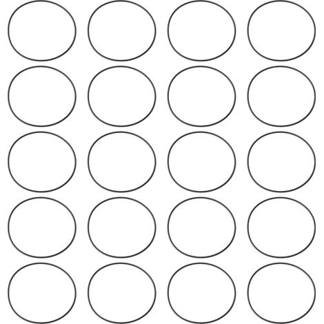 20 Joints Toriques en Caoutchouc NBR BS039 Diamètre Intérieur 69,57 X 1,78 Mm pour Pompes Vannes Et Moteurs Automobiles (1/5)