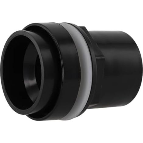 Raccord fileté en PVC pour aquarium et étang à poissons avec écrou (50 mm) (1/5)