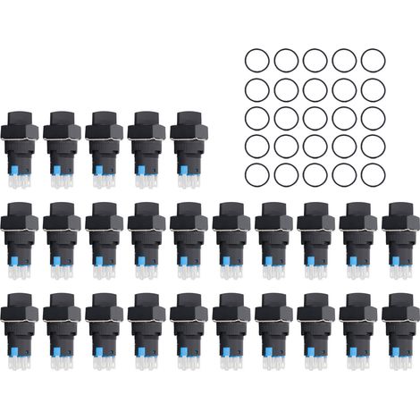 25Pcs Interrupteur Rotatif 3 Vitesses, ABS et Laiton, 220V Rouge, Sélecteur de Commutation pour Boîtier de Distribution (1/5)