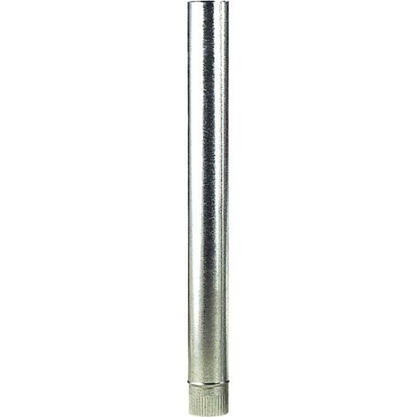 Wolfpack Tubo Estufa Acero Galvanizado Ø 150 mm, Ideal Estufas de Leña, Chimenea, Alta resistencia, Conducto Humos