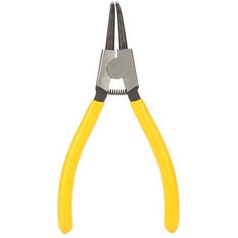 Pince à circlips courbée en acier inoxydable avec poignée de 17,8 cm (7 po) - Outil mécanique de retenue TU-175SB (1/5)
