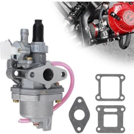 PZ13 Carburateur 13mm Carb pour 47cc 49cc Pocket Bike 2 Temps Moteur Mini Carb Quad ATV Moto Dirt Bike - Alliage de zinc amélioré (1/5)
