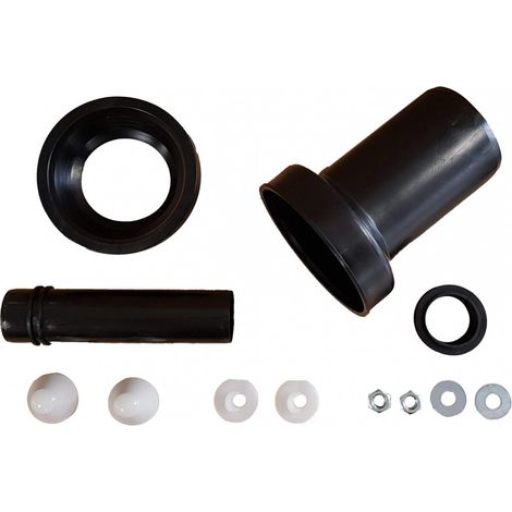 Kit di manicotti per WC a parete con guarnizione e coperchio