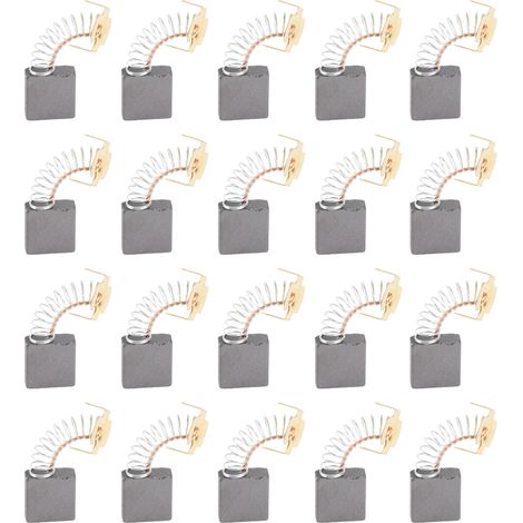 20 escobillas de carbón de repuesto para motor eléctrico 99044 999044 (6 16 16 mm) (1/5)