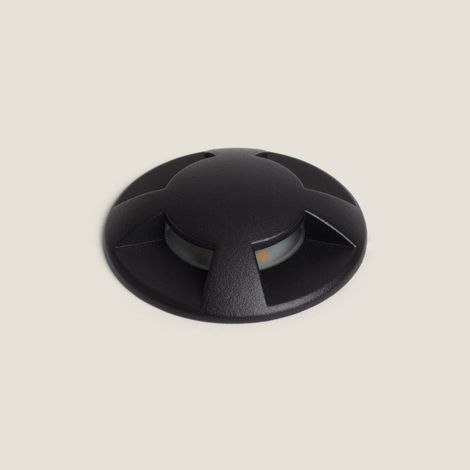 Baliza Exterior LED 3W Empotrable Suelo 4L 4000K Blanco Neutro (1/5)