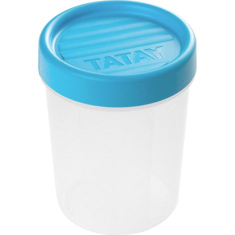Boîte Alimentaire Plastique 0,4 L Twist, Couvercle à Vis, sans BPA (1/3)
