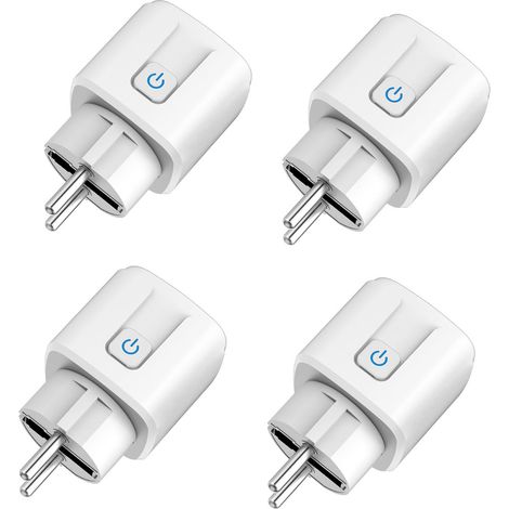 Prise Connectée WiFi 16A Intelligente - Contrôle Vocal & Application, Compatible Alexa,Google Home (2.4 GHz) - Surveillance Énergie, Minuterie (1/5)