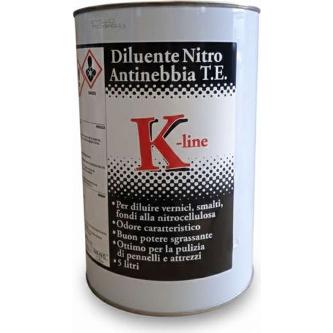 Sprintchimica Diluente Nitro Antinebbia 5L per Vernici e Smalti