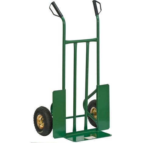carrello portacasse portapacchi Hercules portata 300 kg in acciaio verde (1/2)