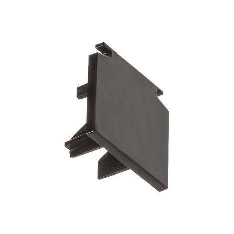 Embout EUTRAC pour rail triphasé noir 10pcs.