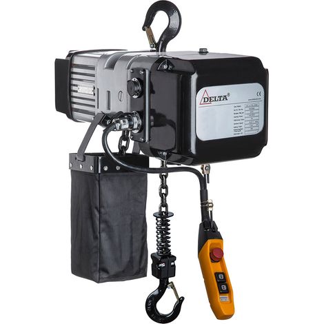 DELTA Elektrischer Kettenzug Typ DMS - 230V - Tragkraft 1,0t Hubhöhe 3m