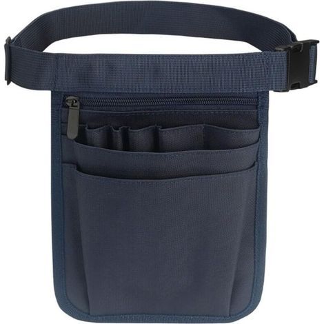 1 Stück (blau) Gürteltasche für Gartenwerkzeuge, wasserdicht, verstellbar, für Zimmerleute, Gärtner, Bauarbeiter und Schreiner (1/5)