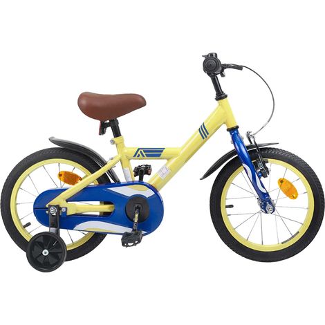 Teenpull – Kinderfahrrad 12 Zoll für 2-4 Jahre alt Gelb (1/5)