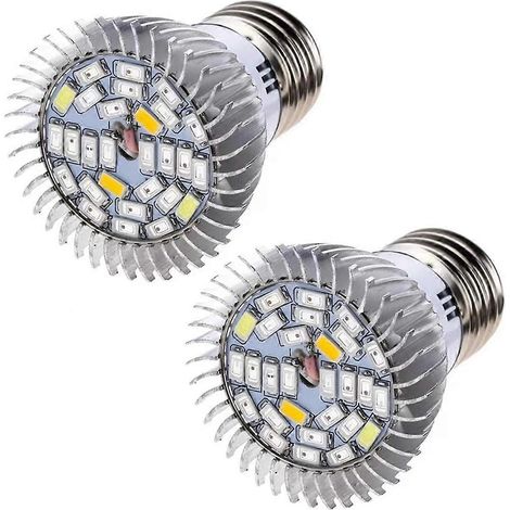 Stück E27 Pflanzenwachstumslampe 85-265V Vollspektrum LED-Pflanzenlampe 18W--