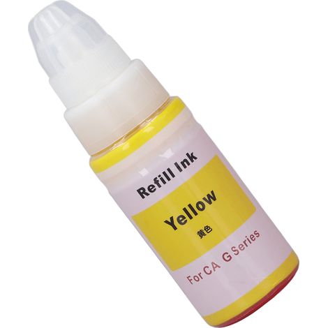 Encre pour imprimante Canon 890, jaune, compatible G1800 G280 G1810 G2810 G3800 G3810, cartouche recharge, qualité premium (1/5)