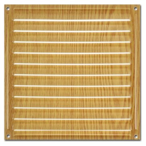 REJILLA 17X17 MADERA CLARA C/D - BRINOX