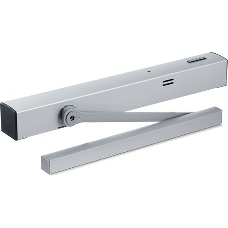 GEZE Oben-Türschließer TS 5000 RFS Komplettpaket Kopfmontage silberfarbig (1/4)