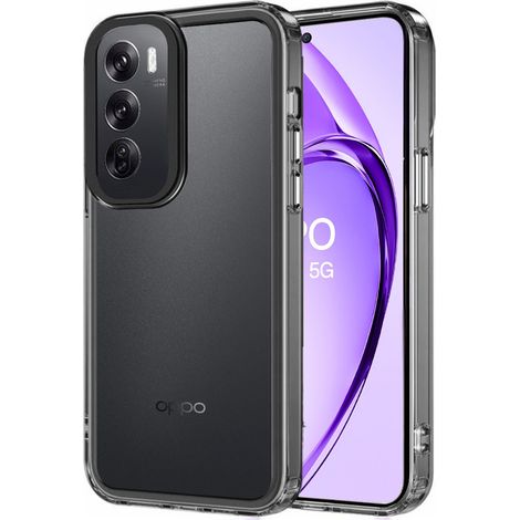 Funda híbrida Fusion para Oppo A80, transparente/negra. (1/5)