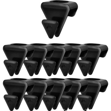 Kleiderständer mit Haken für Kleiderschränke, mehrstufige, faltbare Aufbewahrung, geeignet für Kleiderschränke / Balkone / Studentenwohnheime, 20 Stück pro Packung.