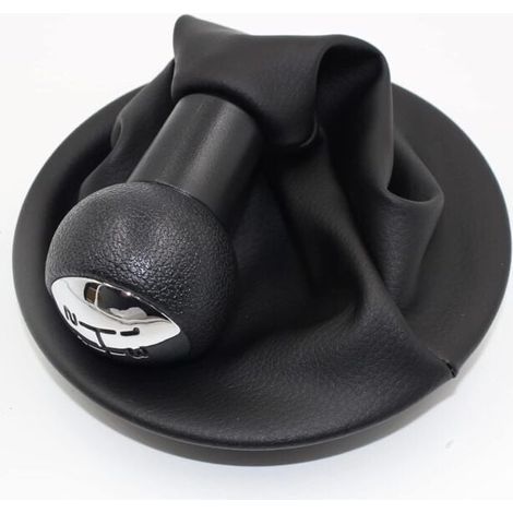 Pommeau de Levier de Vitesse avec Soufflet Compatible pour Peugeot Partner 2008-2021 Citroen Berlingo III MK3 (1/4)