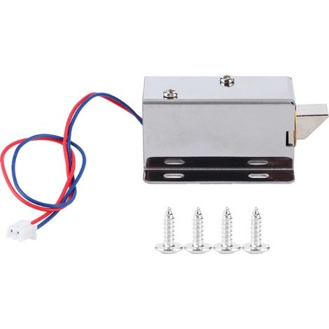 Elektromagnetisches Schloss – Mini 12V DC Elektromagnetisches Schloss Montagesatz für Türen, Fenster, Schubladen und Schränke.