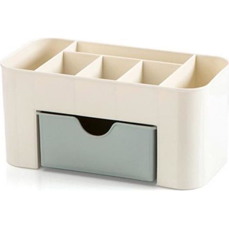 Organiseur Maquillage - Tiroir Rangement Cosmétiques en Plastique - Pour Salle de Bain et Bureau - 1 Pièce (1/3)