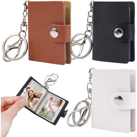 Álbum de fotos, libro de fotos, 3 piezas, álbumes de fotos, álbum de recortes, álbum de recortes, álbum de fotos pequeño, foto de 2 pulgadas (1/5)